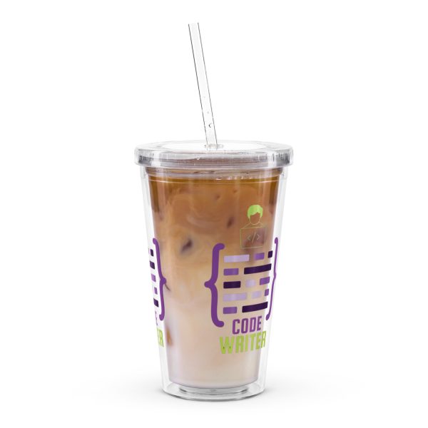 Vaso de plástico transparente - Image 3